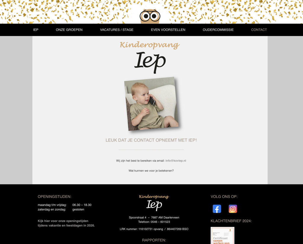 Kov Iep page
